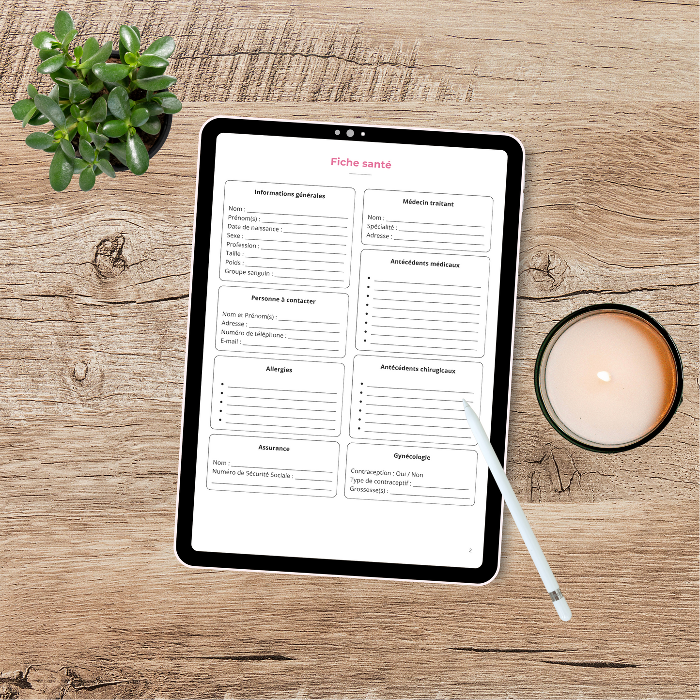 Mes Repères du Quotidien – Centralise toutes les infos essentielles de ta famille