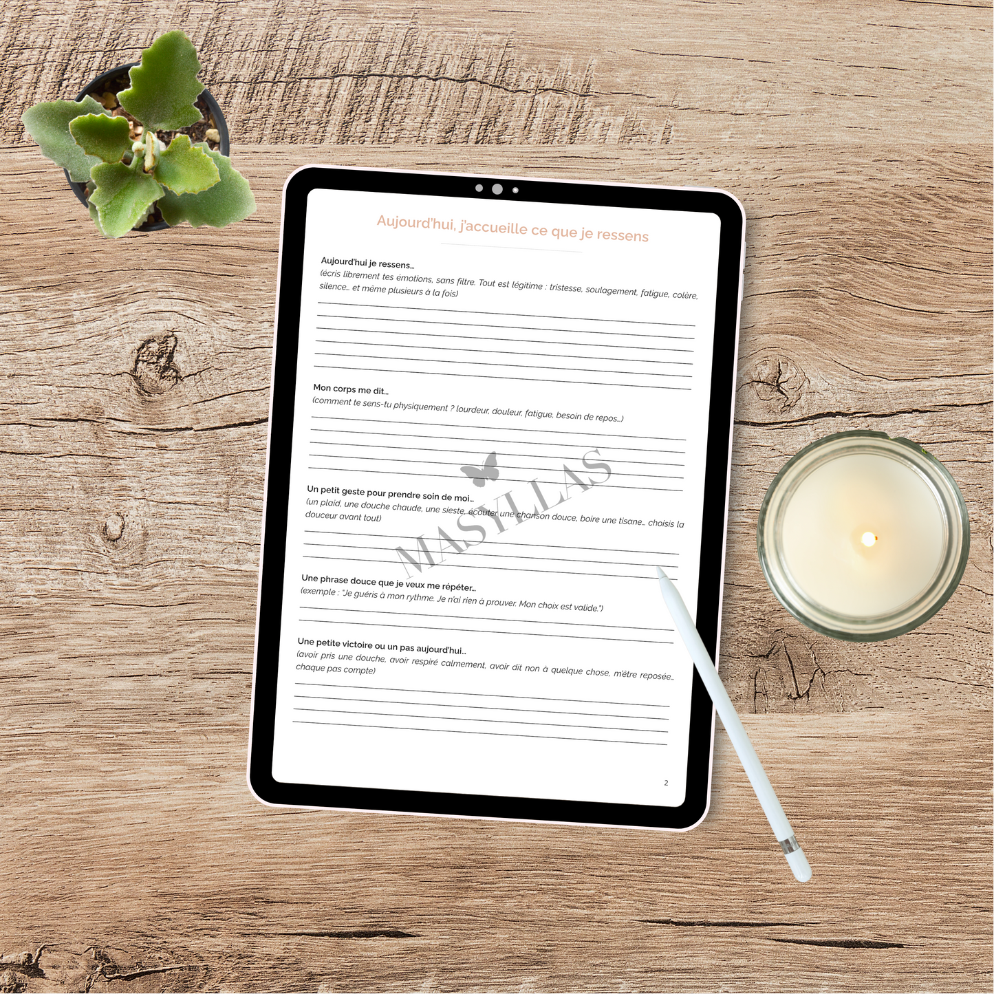 Journal d’Émotions Guidé – Parcours IVG – Pack PDF pratique