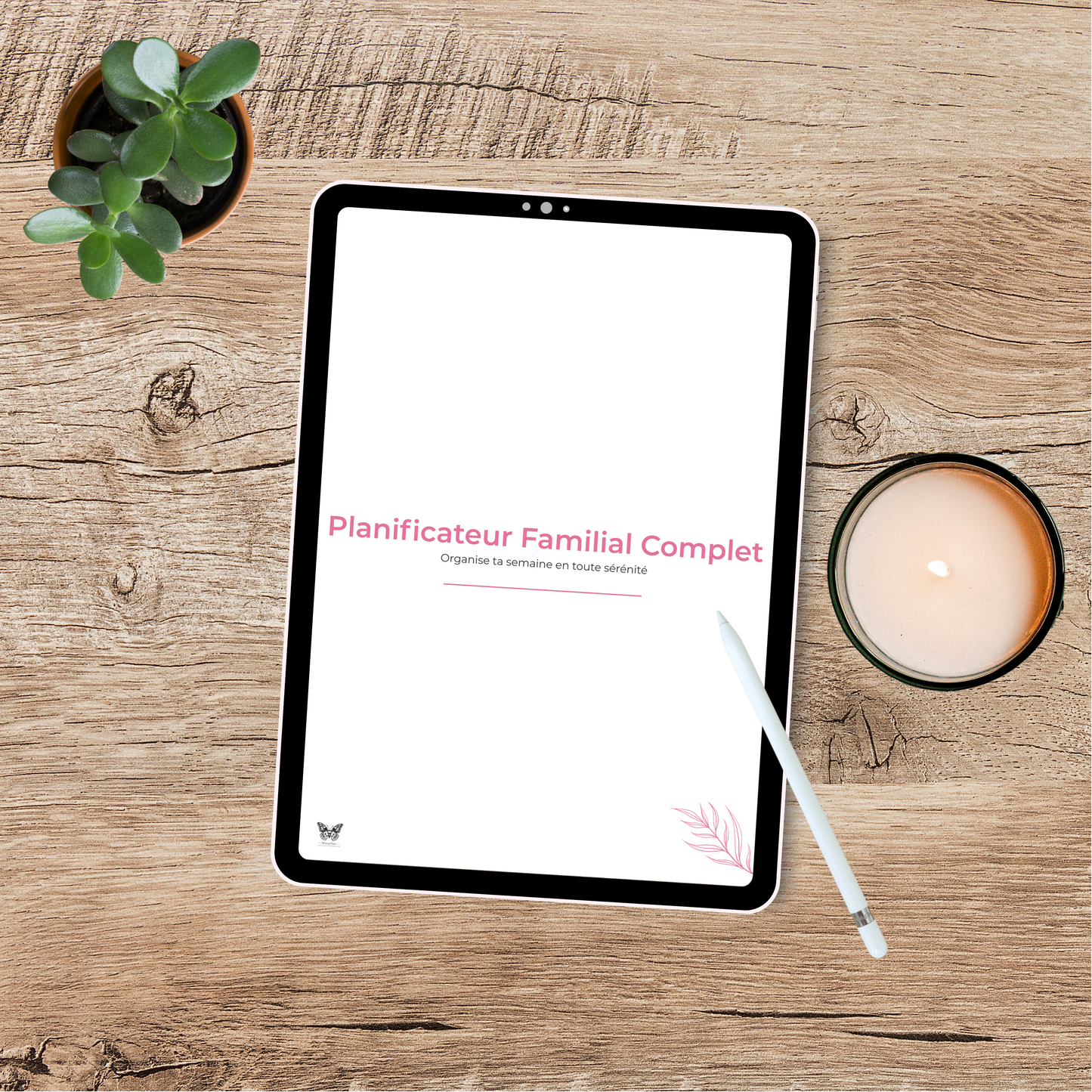 Planificateur Familial Complet – Organise ta semaine en toute sérénité