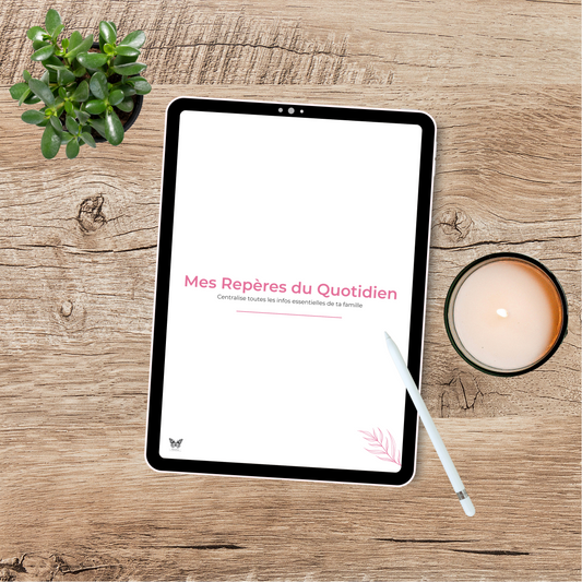 Mes Repères du Quotidien – Centralise toutes les infos essentielles de ta famille