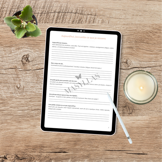 Journal d’Émotions Guidé – Parcours IVG – Pack PDF pratique