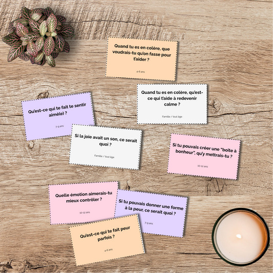 Cartes “Parlons Émotions” – Pack PDF familial