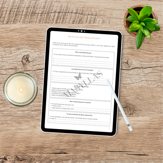 To-Do Anti-Stress – PDF check-list quotidienne pour mamans