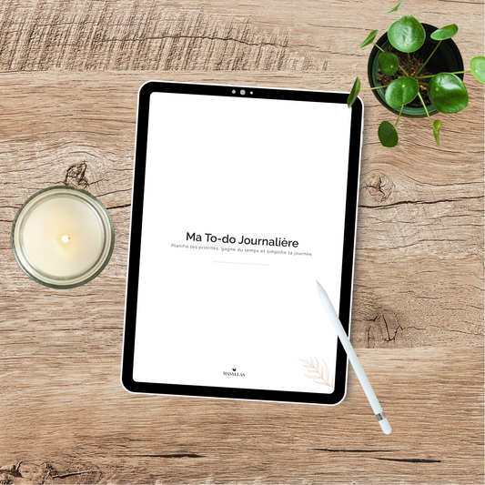 Ma To-do Journalière – PDF pratique & planification